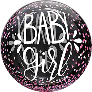 BOBO Transparent - Baby Girl - 45cm