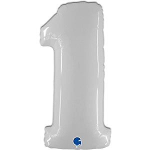 Cifra 1 - shiny - white - 102 cm