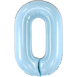 Cifra 0 - bleu - 86 cm