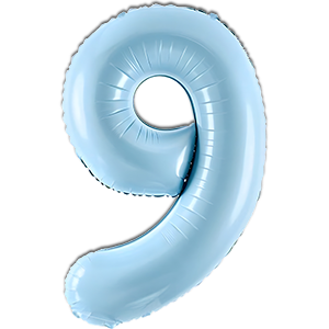Cifra 9 - bleu - 86 cm