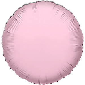 Balon rotund - roz deschis - 45 cm