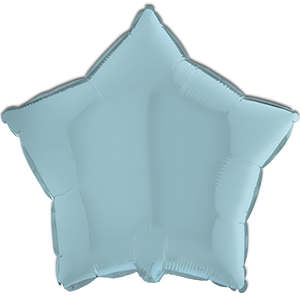 Balon stea - bleu - 46 cm
