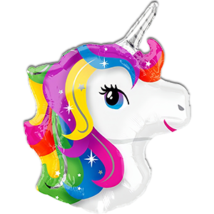 Unicorn Rainbow - 83 x 73 cm