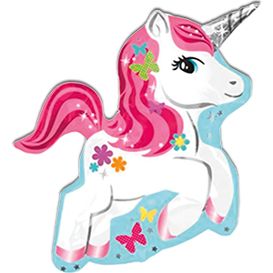 Unicorn - 48 x 53 cm