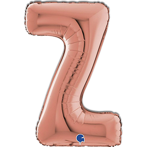 Litera Z - rose gold - 66 cm
