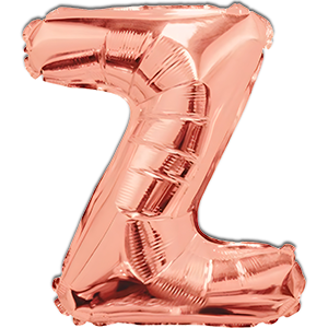 Litera Z - rose gold - 35 cm