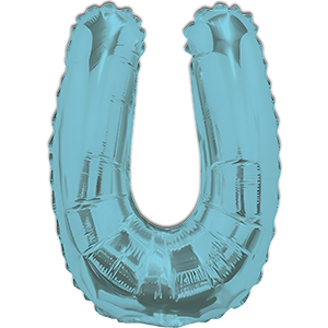 Litera V - bleu 35 cm
