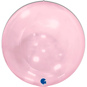 Sfera 4D Roz Transparent - 38 cm
