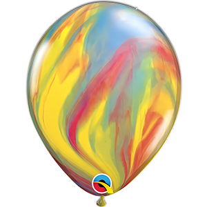 Balon latex - Marmorat multicolor - 28 cm