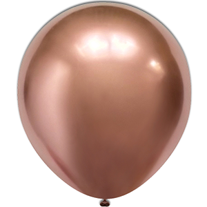 Baloane Latex Mirror Rose gold - 30 cm
